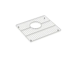 Left-side sink rack