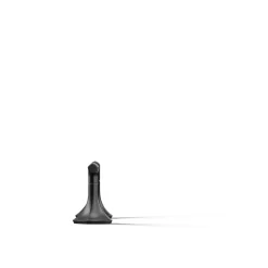 Lever bathroom sink faucet handles