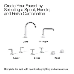 Lever bathroom sink faucet handles