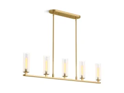 45" linear chandelier