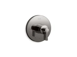 MasterShower® temperature control valve trim with Lever handle
