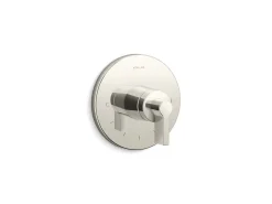 MasterShower® temperature control valve trim with Lever handle