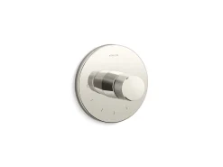 MasterShower® temperature control valve trim with Oyl handle