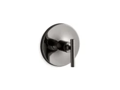 MasterShower® temperature control valve trim with lever handle