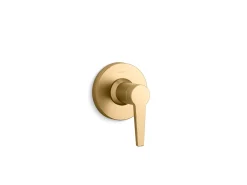 MasterShower® transfer valve trim with lever handle