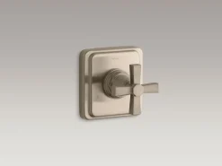 MasterShower® transfer valve trim cross handle