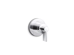 MasterShower® transfer valve trim with lever handle