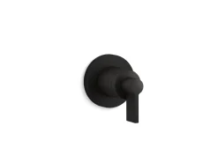 MasterShower® transfer valve trim with lever handle