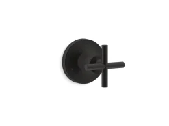 MasterShower® transfer valve trim with cross handle