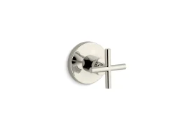 MasterShower® transfer valve trim with cross handle