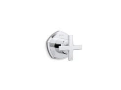 MasterShower® transfer valve trim with cross handle