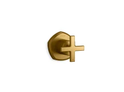 MasterShower® transfer valve trim with cross handle