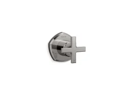 MasterShower® transfer valve trim with cross handle