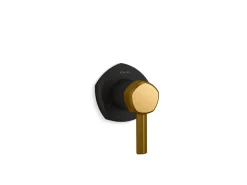 MasterShower® transfer valve trim with lever handle