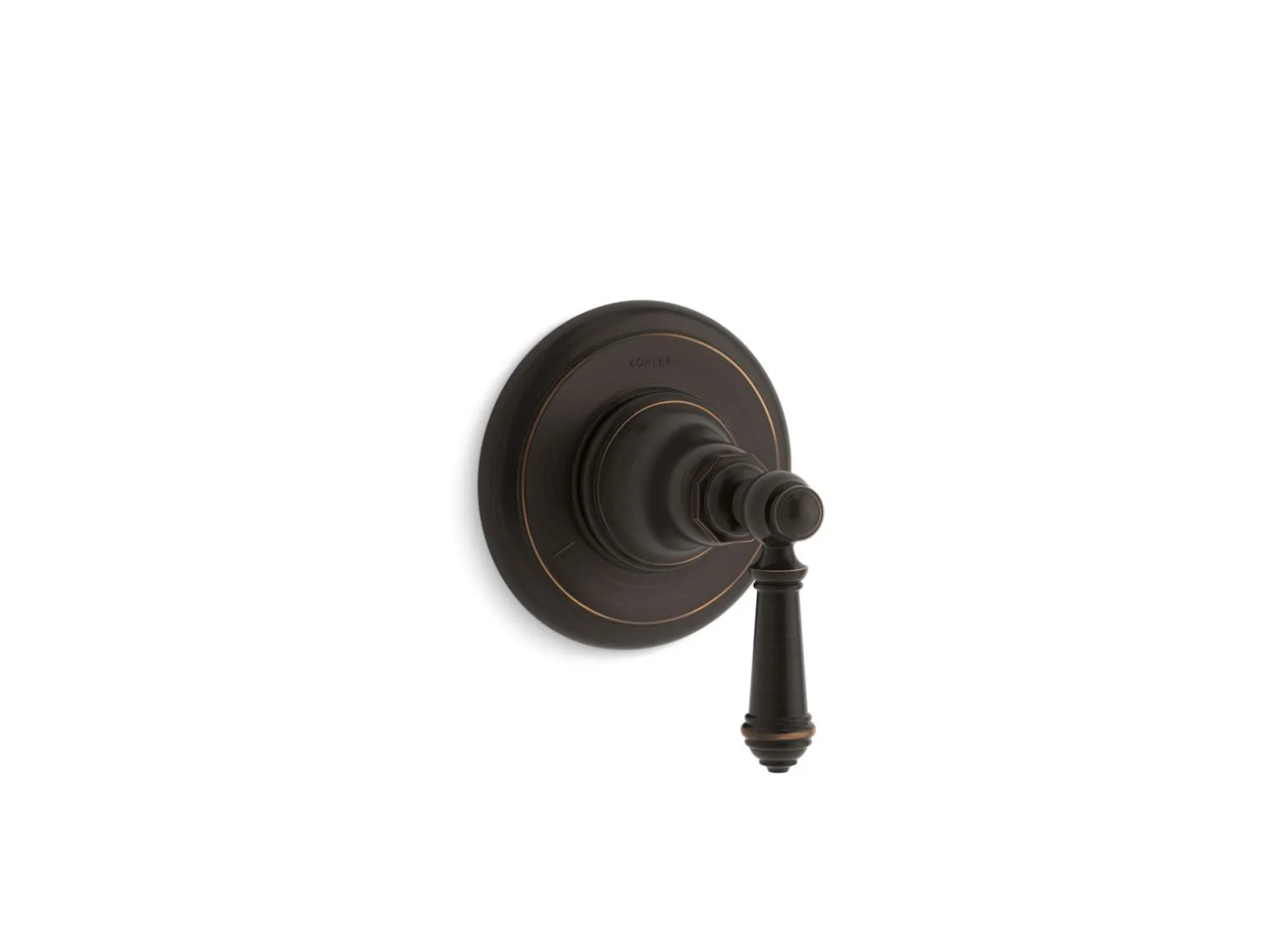 MasterShower® transfer valve trim with lever handle