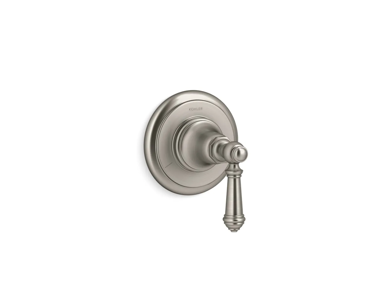 MasterShower® transfer valve trim with lever handle