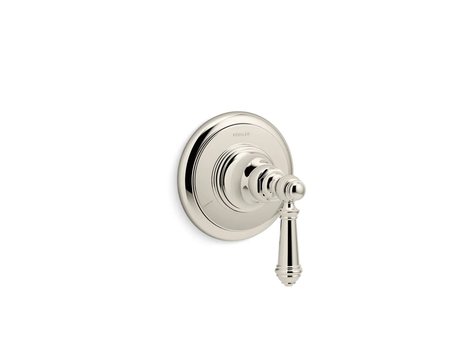 MasterShower® transfer valve trim with lever handle