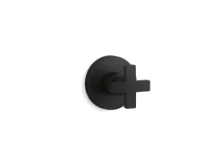 MasterShower® transfer valve trim with cross handle