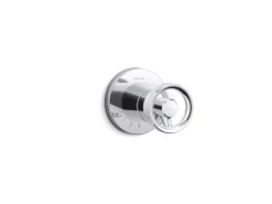 MasterShower® volume control valve trim with Industrial handle