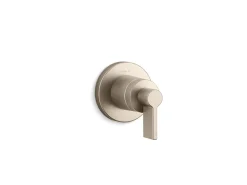 MasterShower® volume control valve trim with Lever handle