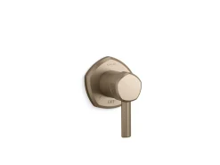 MasterShower® volume control valve trim with lever handle