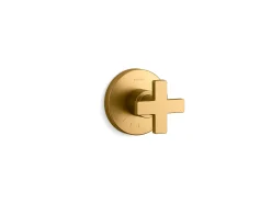 MasterShower® volume control valve trim with cross handle