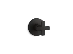 MasterShower® volume control valve trim with cross handle