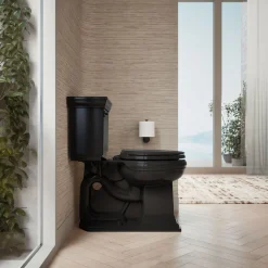Nightlight ReadyLatch® Quiet-Close™ round-front toilet seat