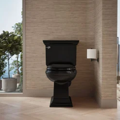 Nightlight ReadyLatch® Quiet-Close™ round-front toilet seat