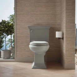Nightlight ReadyLatch® Quiet-Close™ round-front toilet seat