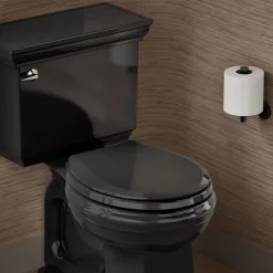 Nightlight ReadyLatch® Quiet-Close™ round-front toilet seat