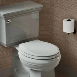 Nightlight ReadyLatch® Quiet-Close™ round-front toilet seat