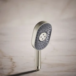 Oblong three-function handshower, 1.75 gpm