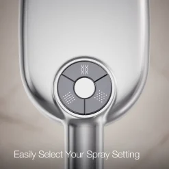 Oblong three-function handshower, 1.75 gpm