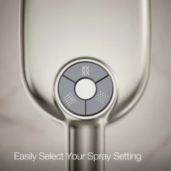 Oblong three-function handshower, 1.75 gpm