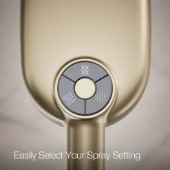 Oblong three-function handshower, 1.75 gpm