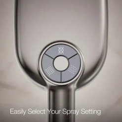 Oblong three-function handshower, 1.75 gpm
