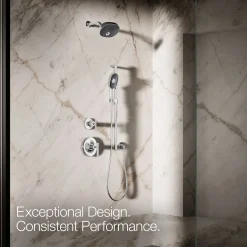 Oblong three-function handshower, 1.75 gpm