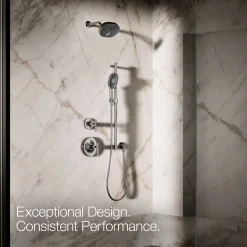 Oblong three-function handshower, 1.75 gpm
