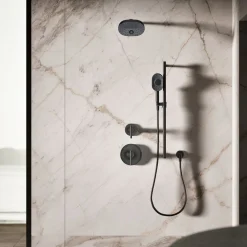 Oblong three-function handshower, 1.75 gpm