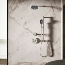 Oblong three-function handshower, 1.75 gpm