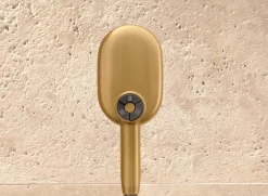 Oblong three-function handshower, 1.75 gpm
