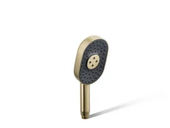 Oblong three-function handshower, 2.5 gpm