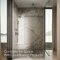 Oblong three-function handshower, 2.5 gpm