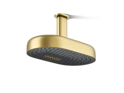 Oblong 14" two-function rainhead, 2.5 gpm