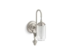 One-light adjustable sconce