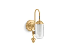 One-light adjustable sconce