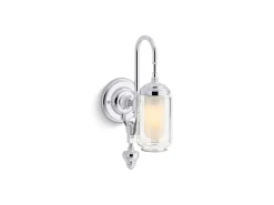 One-light adjustable sconce