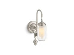 One-light adjustable sconce