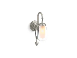 One-light adjustable sconce